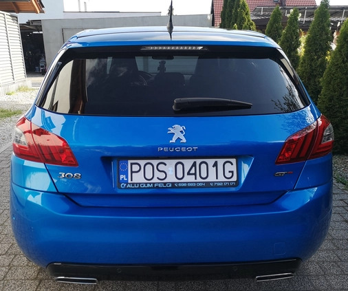 Peugeot 308 cena 75900 przebieg: 49000, rok produkcji 2020 z Odolanów małe 106